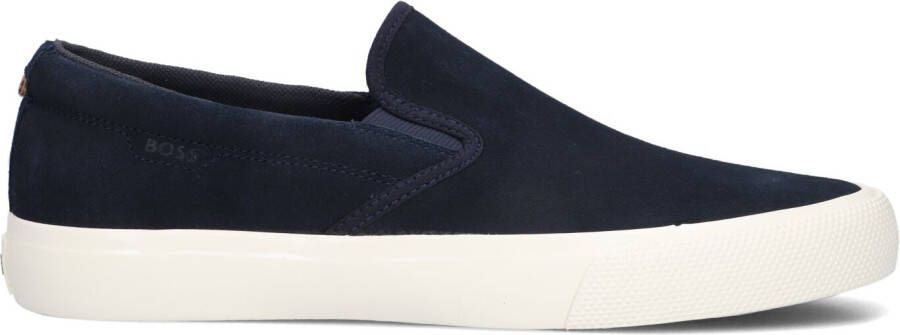 BOSS Blauwe Loafers Aiden Slon