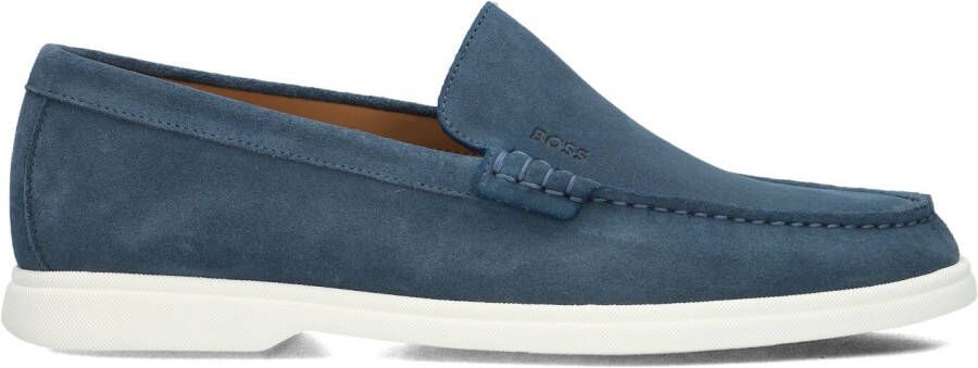 BOSS Blauwe Loafers Sienne