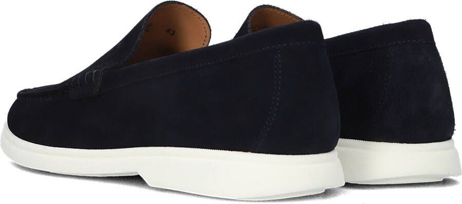 Boss Blauwe Loafers Sienne Loafer