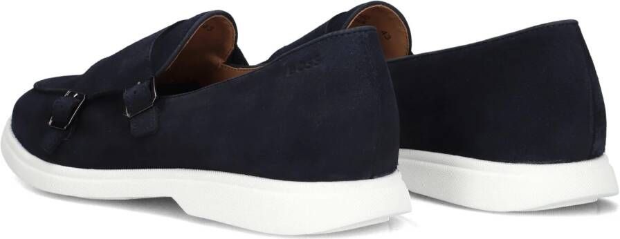 BOSS Blauwe Loafers Sienne Monk