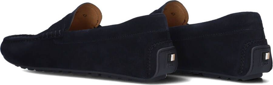 BOSS Blauwe Mocassins Noel