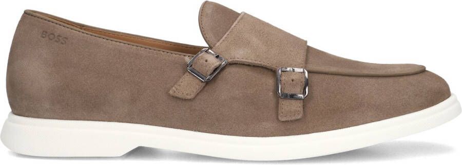 BOSS Bruine Loafers Sienne Monk
