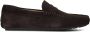 Boss Mocassins van leer met labeldetail model 'Noel' - Thumbnail 4