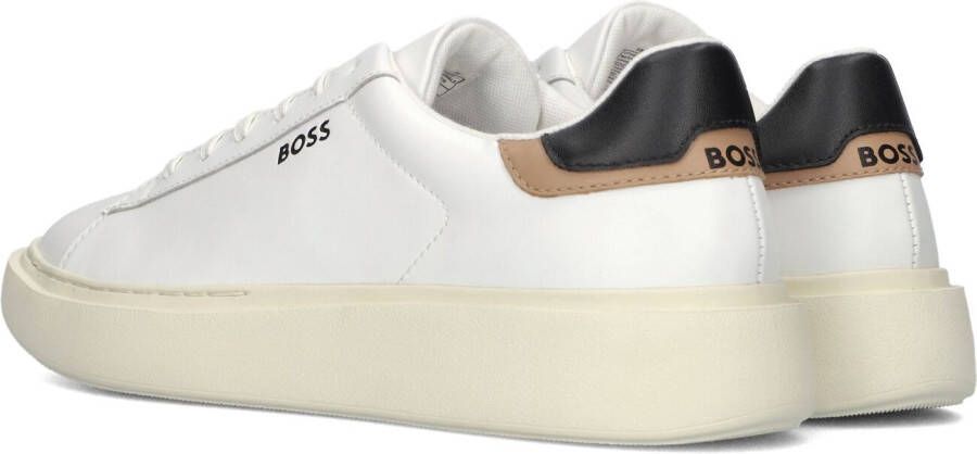 Boss Witte Lage Sneakers Amber Runn