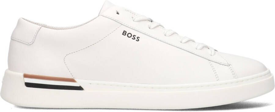 Boss Witte Lage Sneakers Clint Tenn