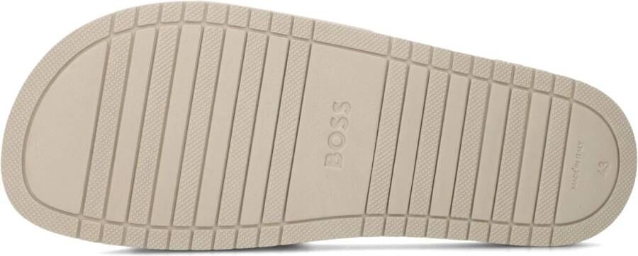 BOSS Witte Slippers Aryeh