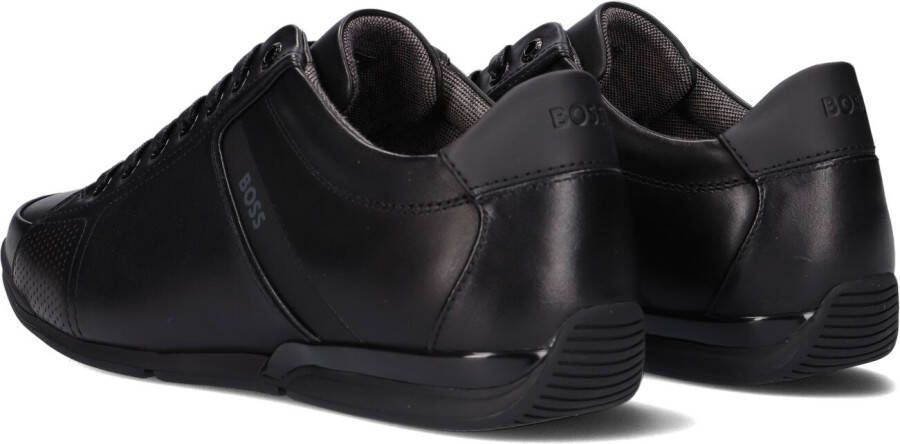 Boss Zwarte Lage Sneakers Saturn Lowp