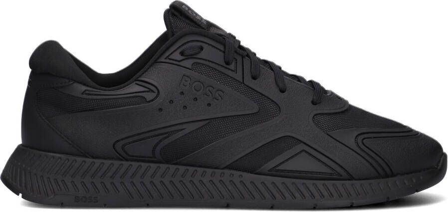 Boss Zwarte Lage Sneakers Titanium Runn