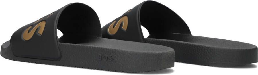 BOSS Zwarte Slippers Aryeh