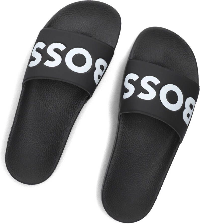 BOSS Zwarte Slippers Aryeh
