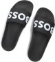 Hugo Boss Band Slippers Collectie Lente Zomer Black Heren - Thumbnail 8