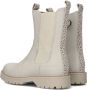 Braqeez 422774-602 Meisjes Chelsea Boots Beige Leer Ritssluiting - Thumbnail 3