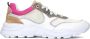 Braqeez Reece Run Lage sneakers Leren Sneaker Meisjes Kids Beige - Thumbnail 2