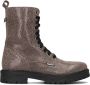 Braqeez Lana Lille suède enkelboots brons Multi Meisjes Suede All over print 36 - Thumbnail 3
