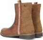 Braqeez Naomi Nova leren enkellaarzen cognac Bruin Meisjes Leer Panterprint 26 - Thumbnail 5