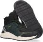 Braqeez 421982 568 Hoge Sneakers Groen Leer Veters - Thumbnail 4