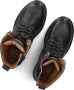 Braqeez 425784-589 Meisjes Veterboots Zwart Leer Veters - Thumbnail 5