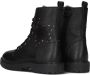 Braqeez Betty Boot Veterboots Laarzen Met Veters Meisjes Kids Zwart - Thumbnail 2