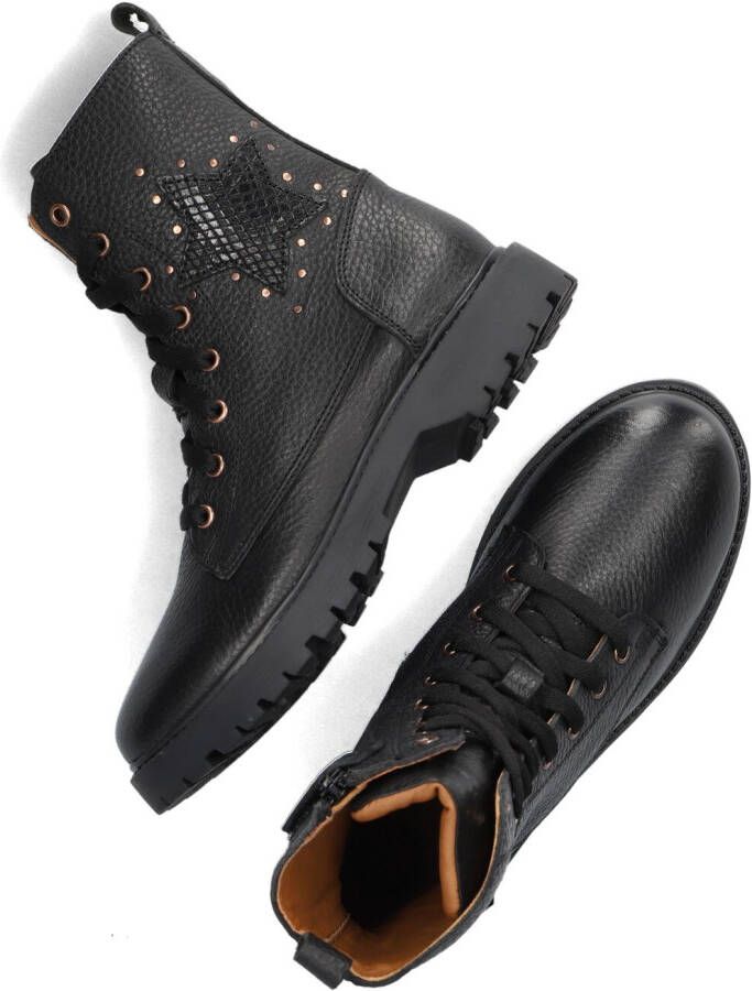 BRAQEEZ Zwarte Boots Betty Boot