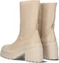 Bruin Tinten Lyss A Enkelboots Enkellaarsjes Dames Beige - Thumbnail 4