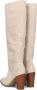 Bronx Next Americana 14284 Hoge laarzen Dames Beige - Thumbnail 4