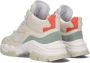 Bronx Tayke-over 47309 Hoge sneakers Leren Sneaker Dames Beige - Thumbnail 4