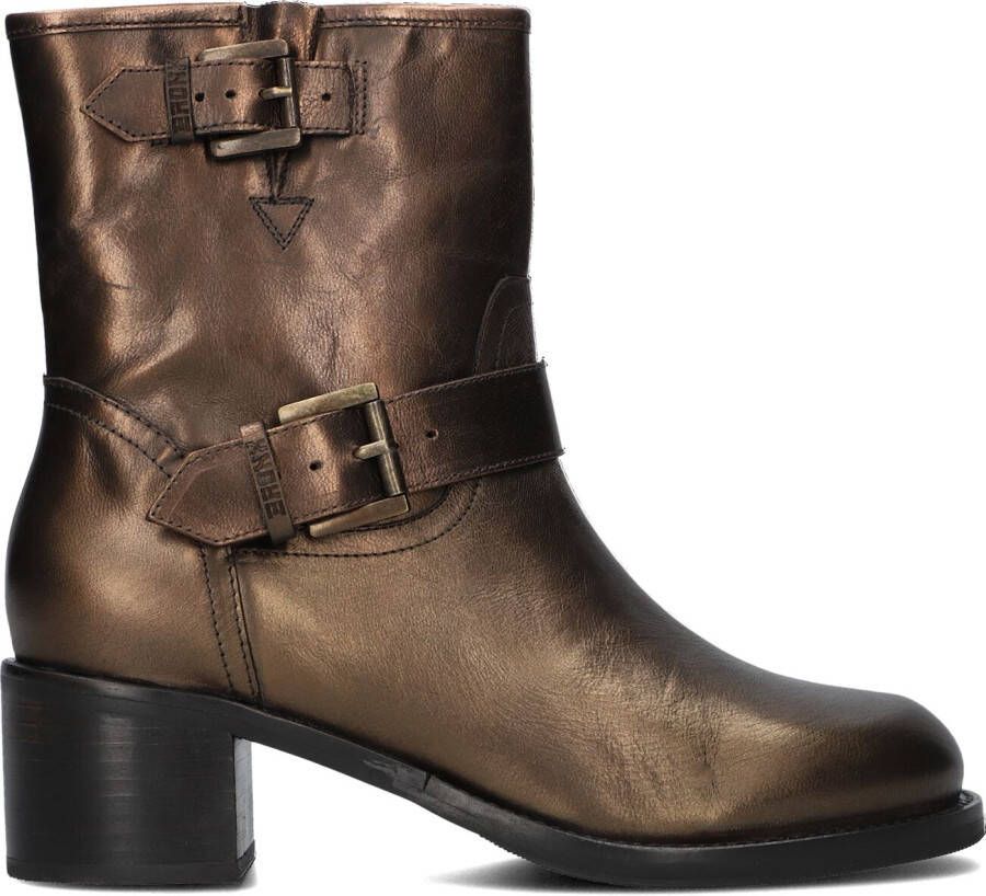 BRONX Bronze Biker Boots New-camperos 47528