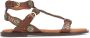 Bronx Sky-ler 85036-w Sandalen Dames Bruin - Thumbnail 4