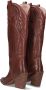 Bronx New-kole 14177 Cowboylaarzen Western Laarzen Dames Cognac - Thumbnail 4