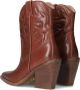 Bronx New kole 34225 Cowboylaarzen Western Laarzen Dames Cognac - Thumbnail 4