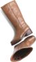 Bronx Stijlvolle Rimpels Laarzen Brown Dames - Thumbnail 8