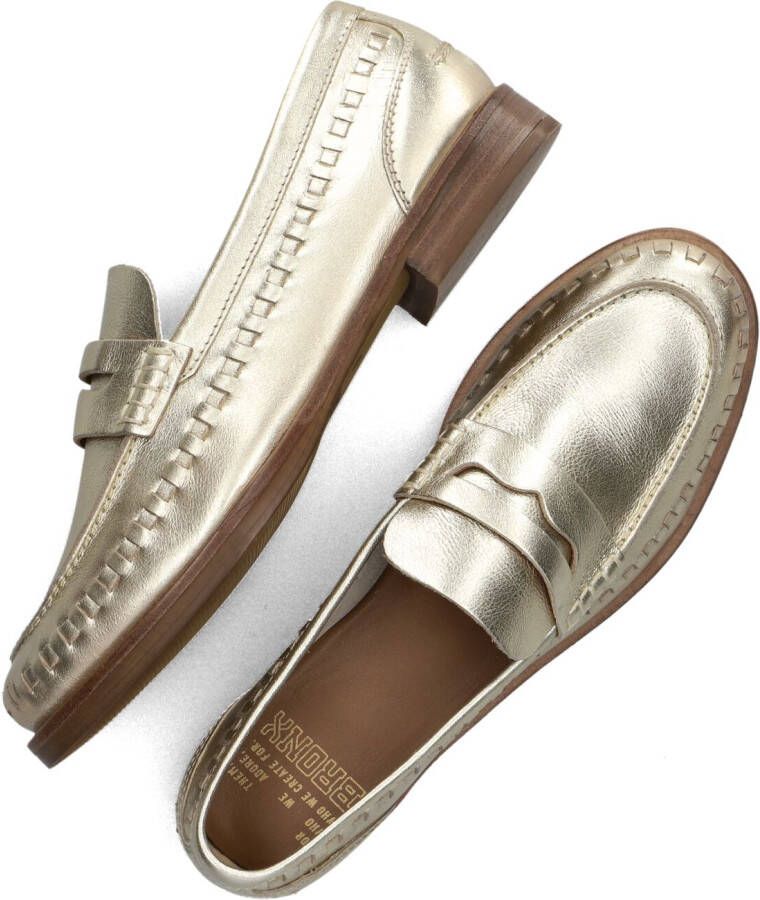 BRONX Gouden Loafers Next Frizo 66493-mm