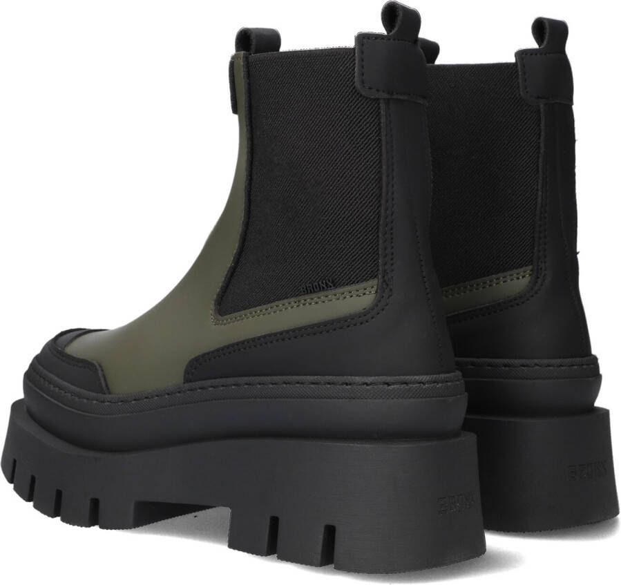 Bronx Groene Enkelboots Evi-ann 47427