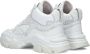 Bronx Tayke over 47309 Hoge sneakers Leren Sneaker Dames Wit - Thumbnail 3