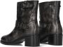 Bronx New-camperos 47528-a Enkellaarsjes Enkelboots met rits Dames Zwart - Thumbnail 3