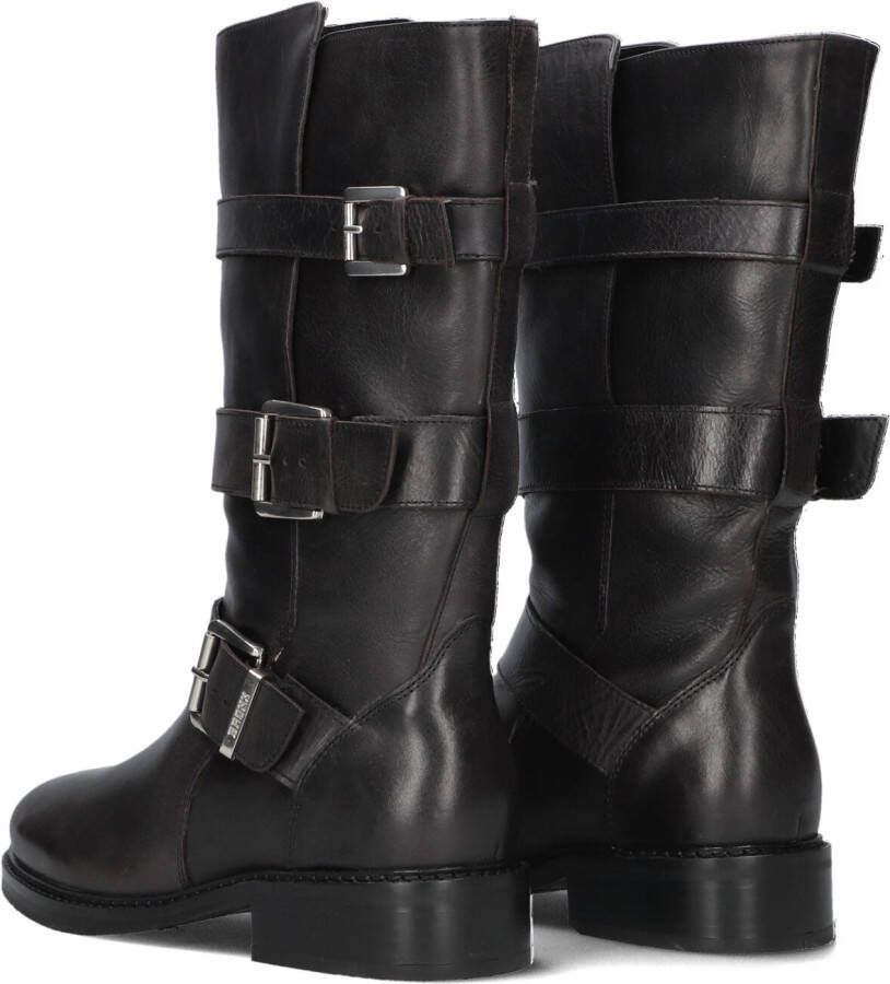 BRONX Zwarte Biker Boots New-tough 14307