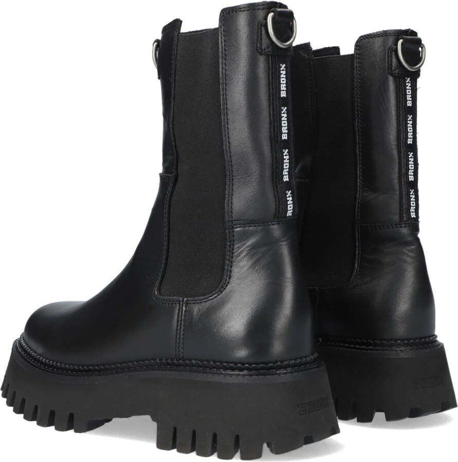 Bronx Zwarte Chelsea Boots Groov-y 47268