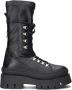 Bronx Evi-ann 47425 Enkelboots Enkellaarsjes Dames Zwart - Thumbnail 5