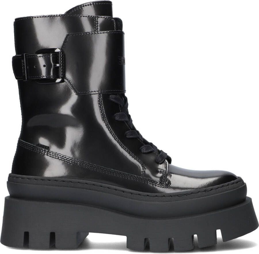 Bronx Zwarte Enkelboots Evi-ann 47426