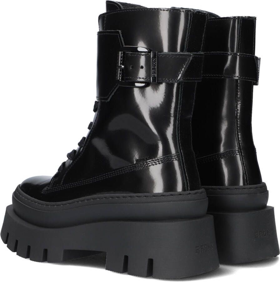 Bronx Zwarte Enkelboots Evi-ann 47426