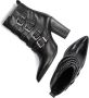 Bronx New-americana 33971 Enkellaarsjes Enkelboots met rits Dames Zwart - Thumbnail 7