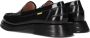 Bronx New-frizo 66436 Loafers Instappers Dames Zwart - Thumbnail 5