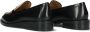 Bronx Next-wagon 66492-oy Loafers Instappers Dames Zwart - Thumbnail 10