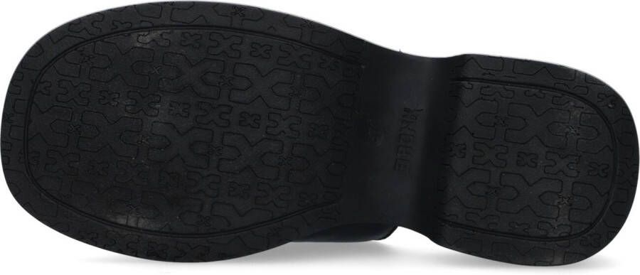 Bronx Zwarte Muiltjes Vita-sandal 84936