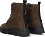 Bullboxer Diyona Ankle Veterboots Laarzen Met Veters Meisjes Kids Cognac - Thumbnail 3