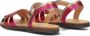 Bullboxer sandalen roze oranje goud Meisjes Imitatieleer Meerkleurig 36 - Thumbnail 5