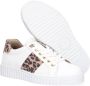 Bullboxer Aib006e5l Lage sneakers Leren Sneaker Wit - Thumbnail 7
