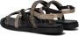 Bullboxer sandalen met panterprint zwart multi Meisjes Imitatieleer Panterprint 38 - Thumbnail 6