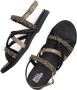 Bullboxer sandalen met panterprint zwart multi Meisjes Imitatieleer Panterprint 38 - Thumbnail 8