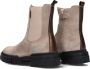 BunniesJR Bunnies JR 223883-419 Meisjes Chelsea Boots Beige Suède Ritssluiting - Thumbnail 3